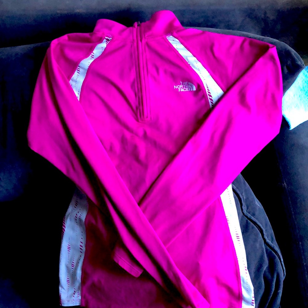 The North face track jacket 1/4 zip women’s XS EUC